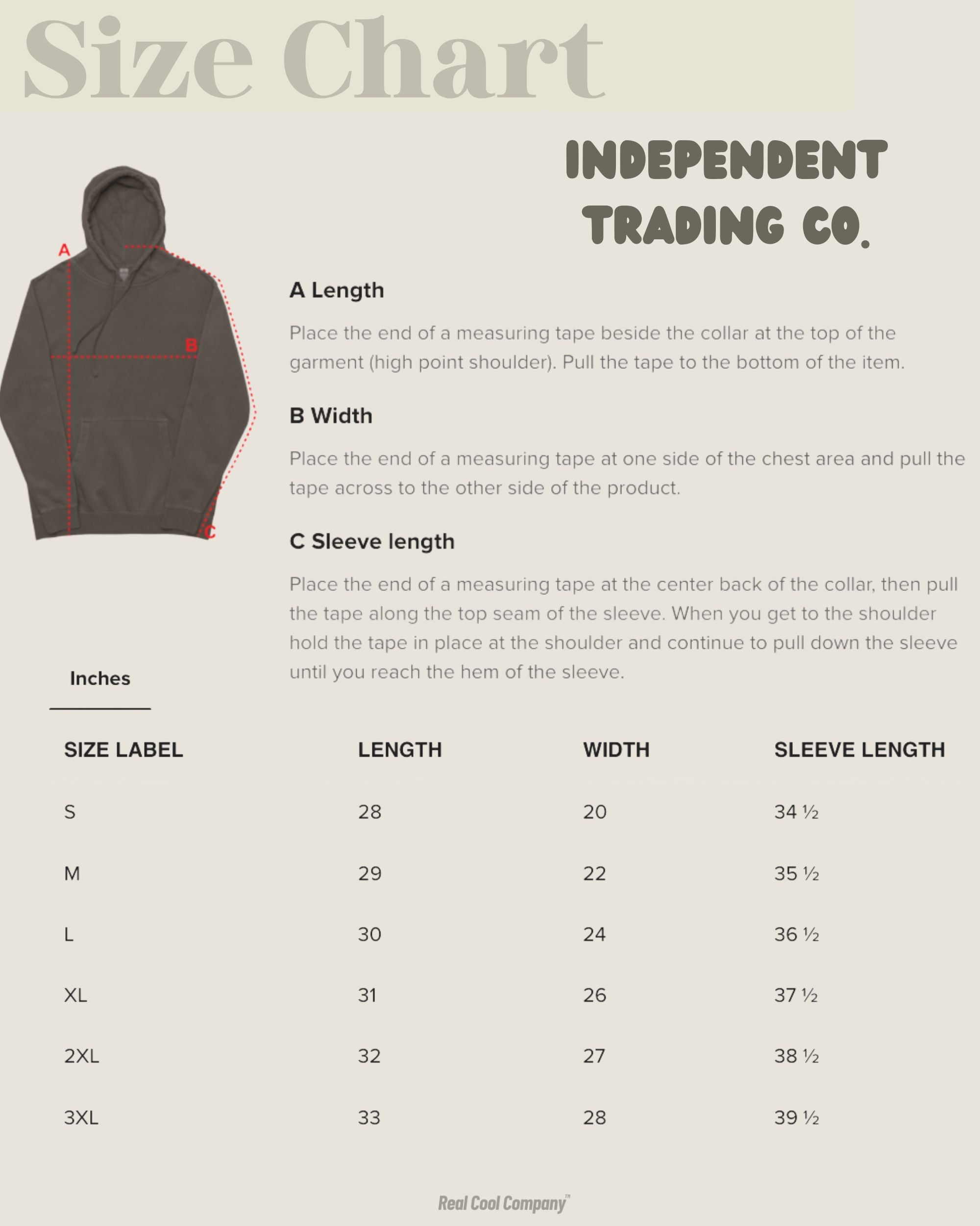 Real Cool Pigment-Dyed Hoodie
